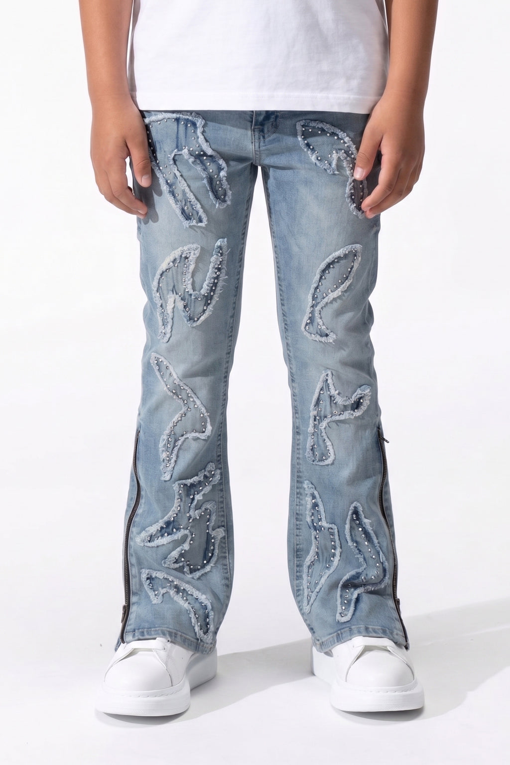BOY'S META JEANS - LIGHT VINTAGE