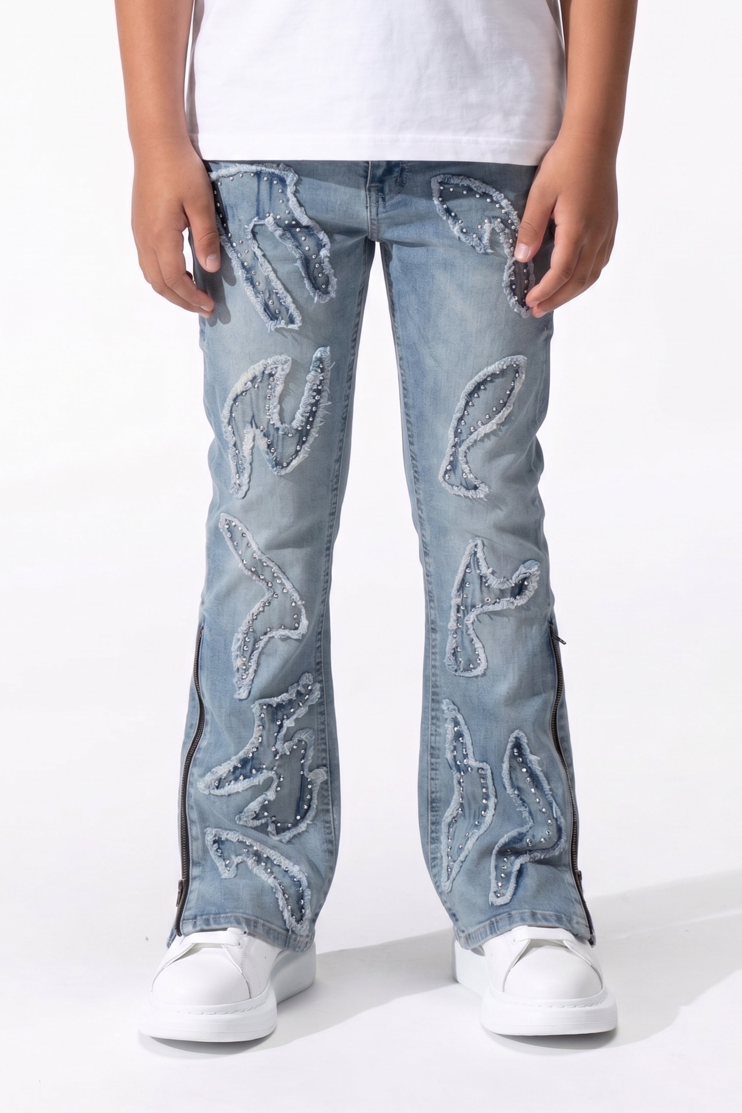 BOY'S META JEANS - LIGHT VINTAGE
