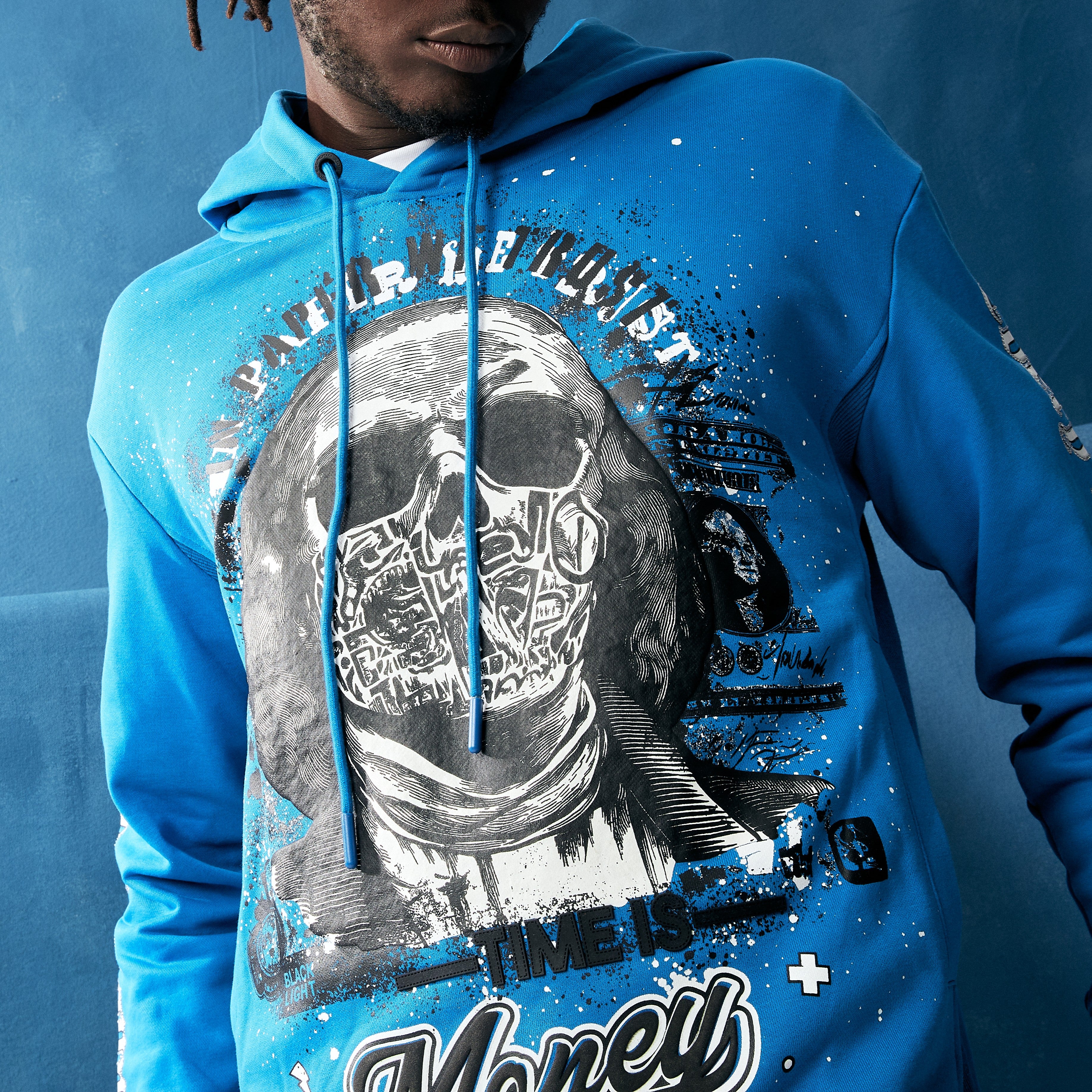 Money Grab Hoodie - Racer Blue