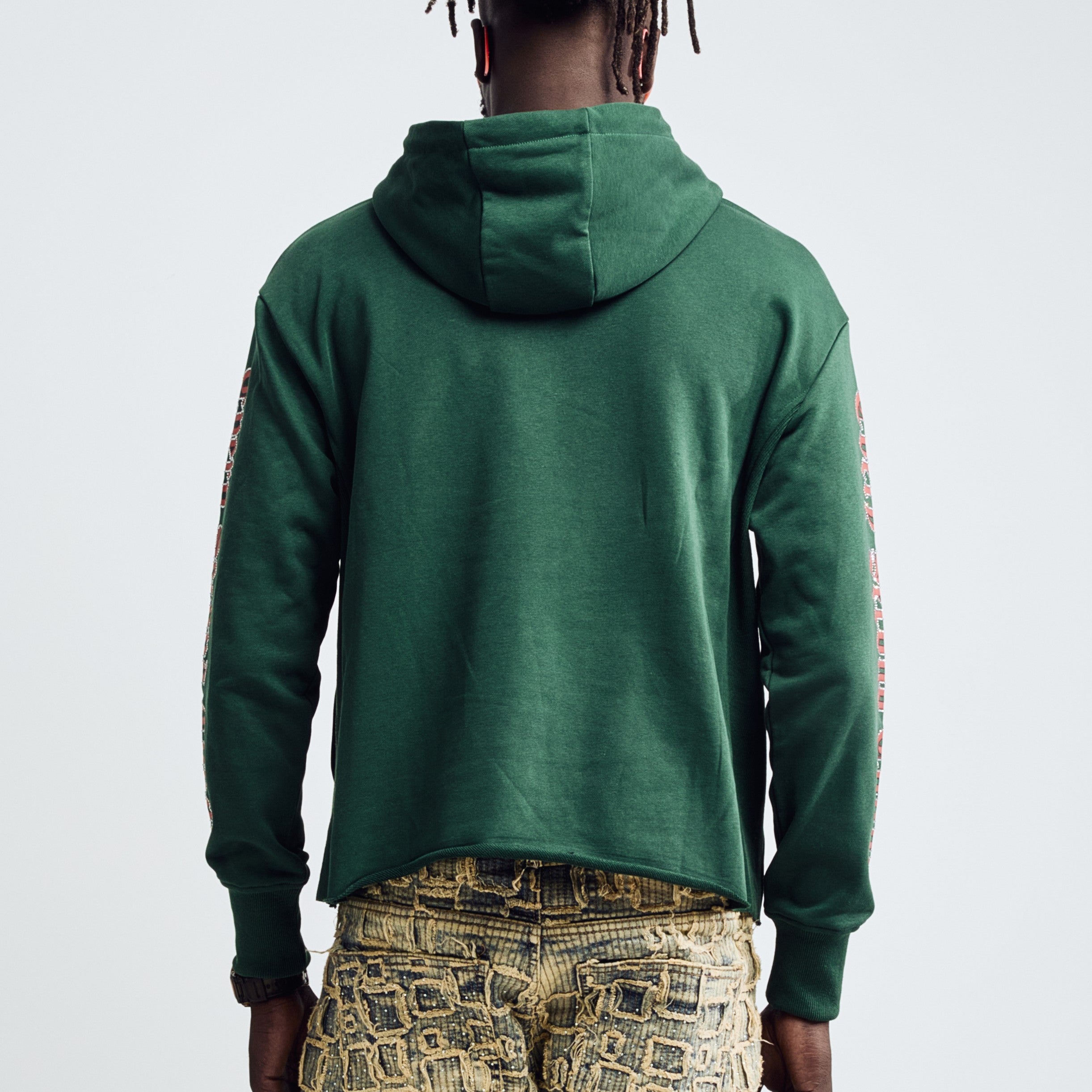 Money Grab Hoodie - Deep Green