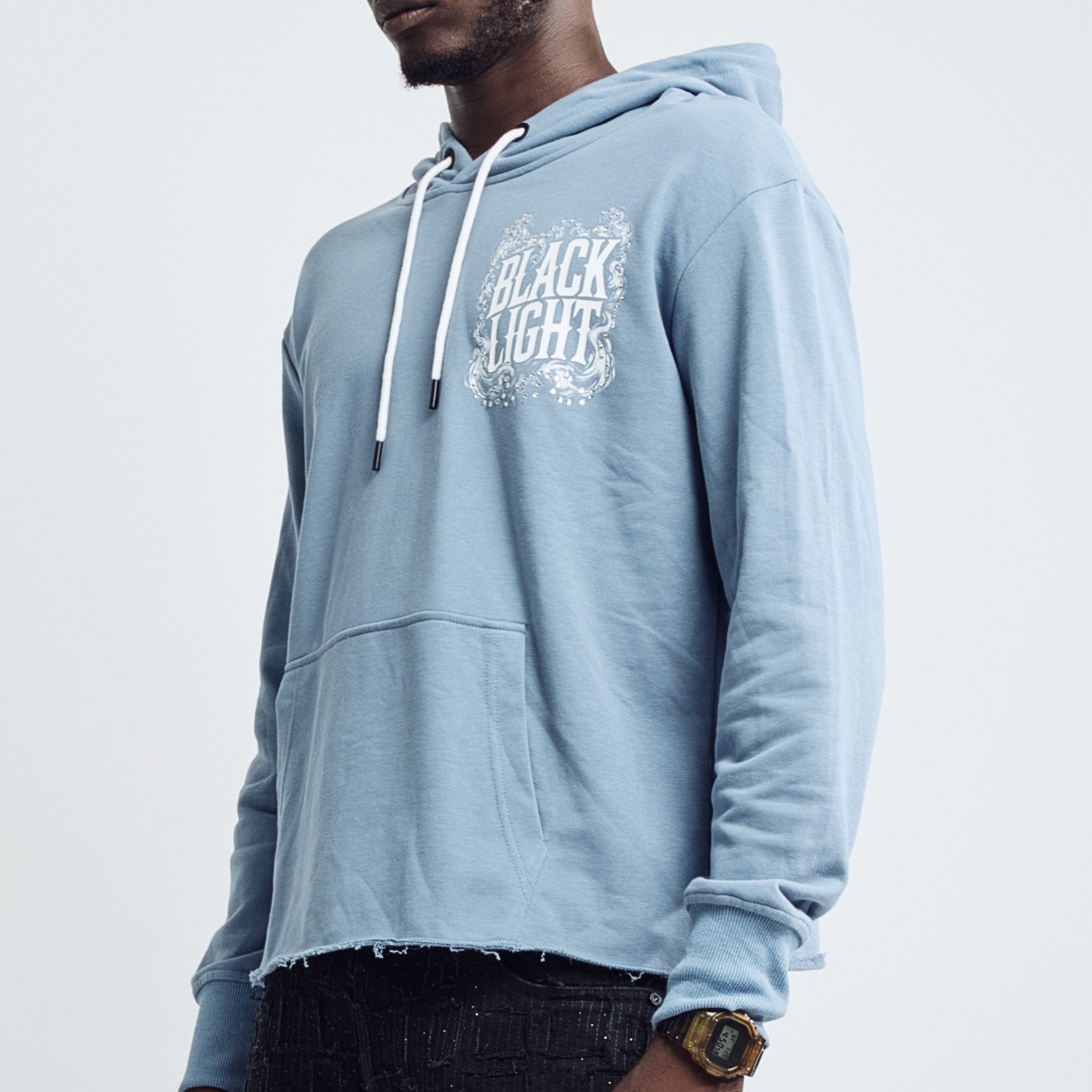 HURRICANE HOODIE - LIGHT INDIGO