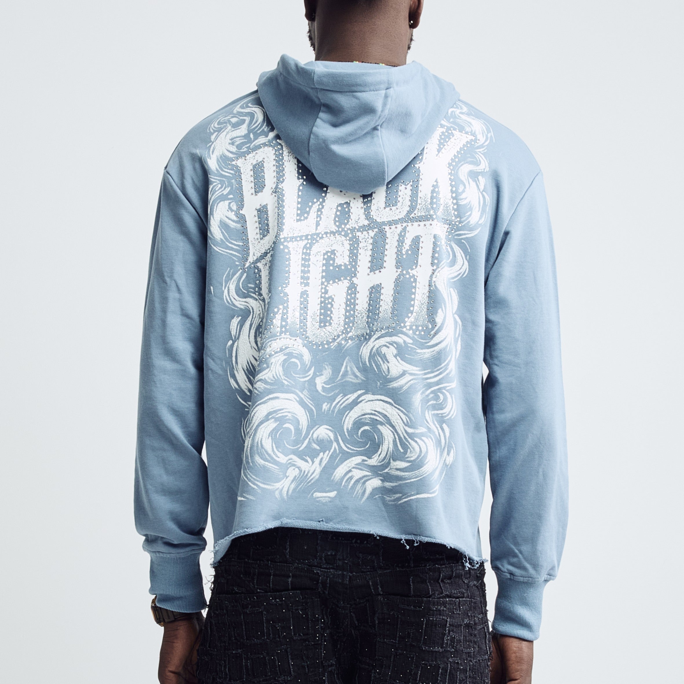 HURRICANE HOODIE - LIGHT INDIGO