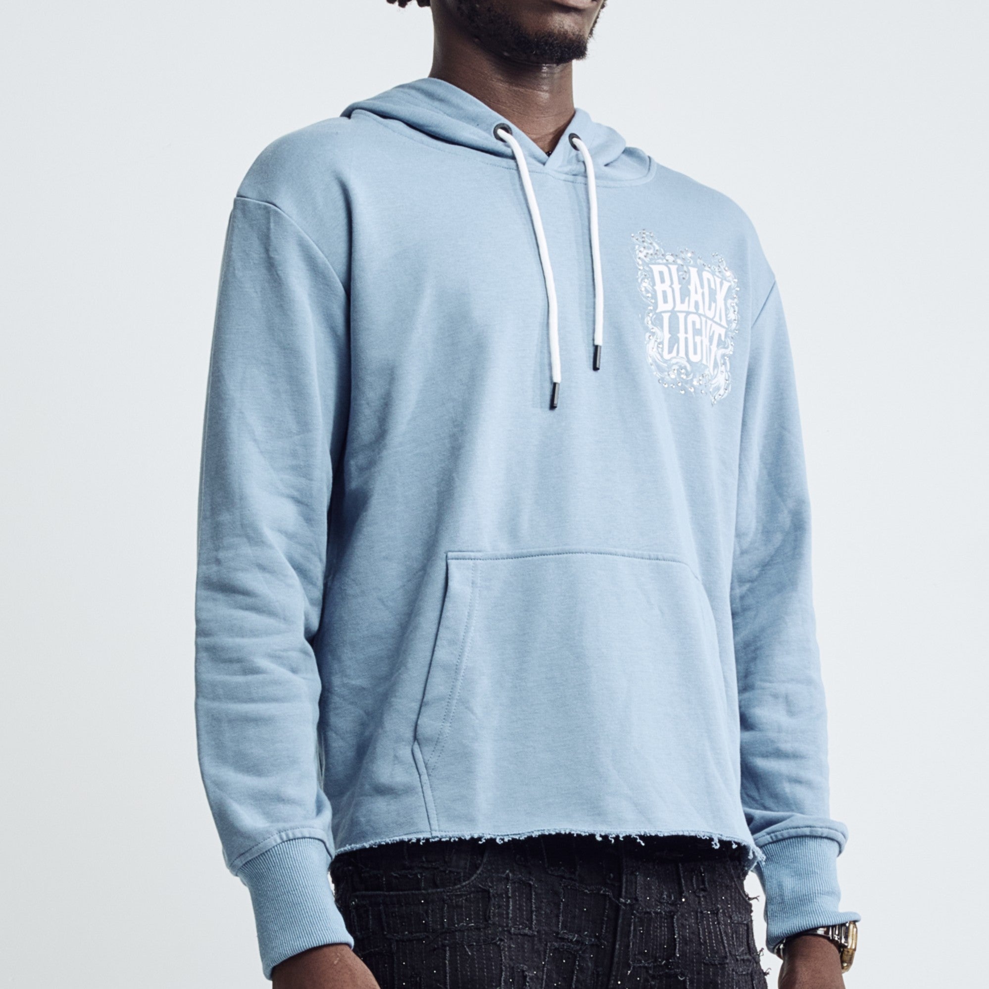 HURRICANE HOODIE - LIGHT INDIGO