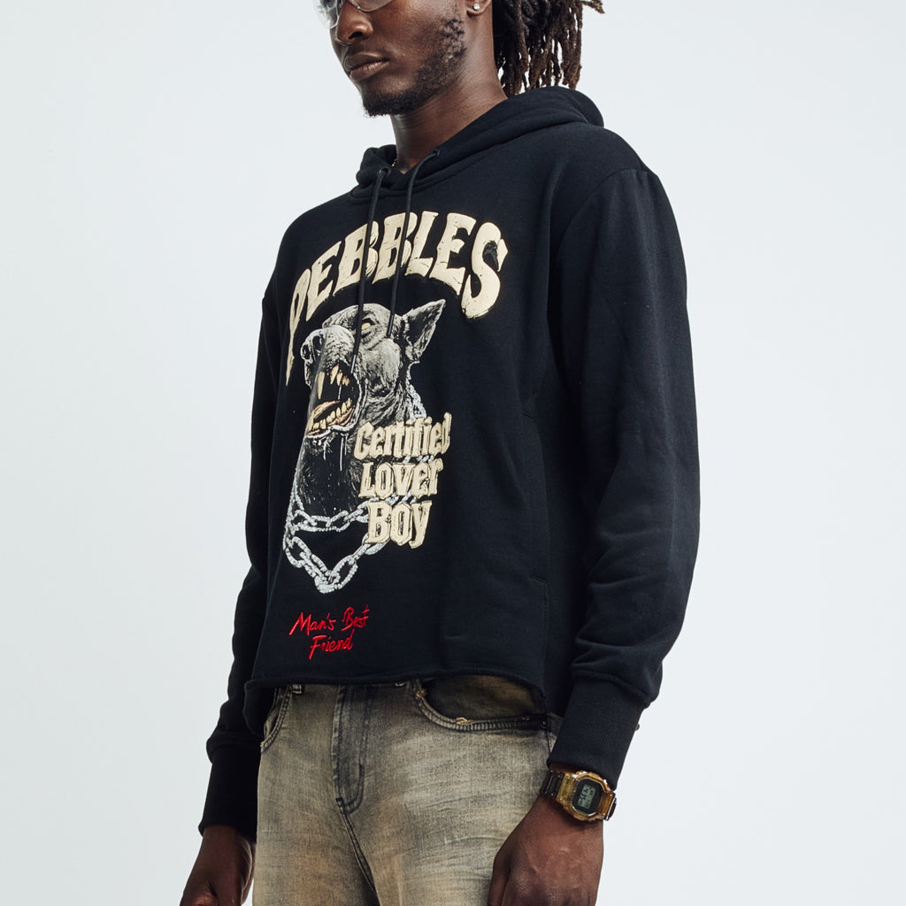 THE HOUND HOODIE - BLACK