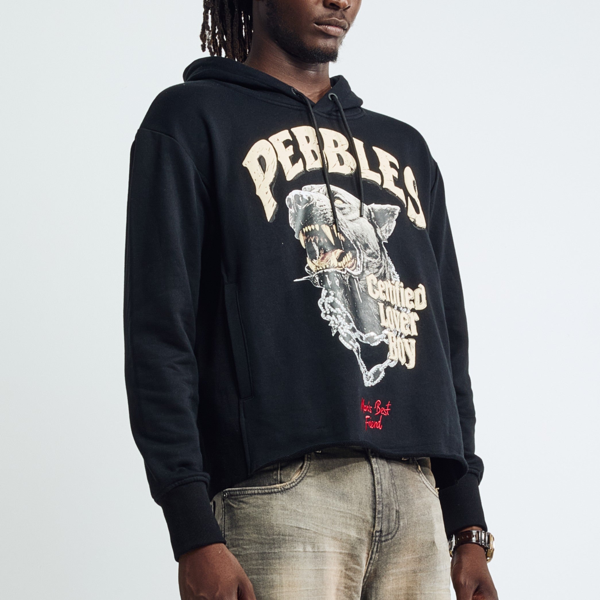 THE HOUND HOODIE - BLACK