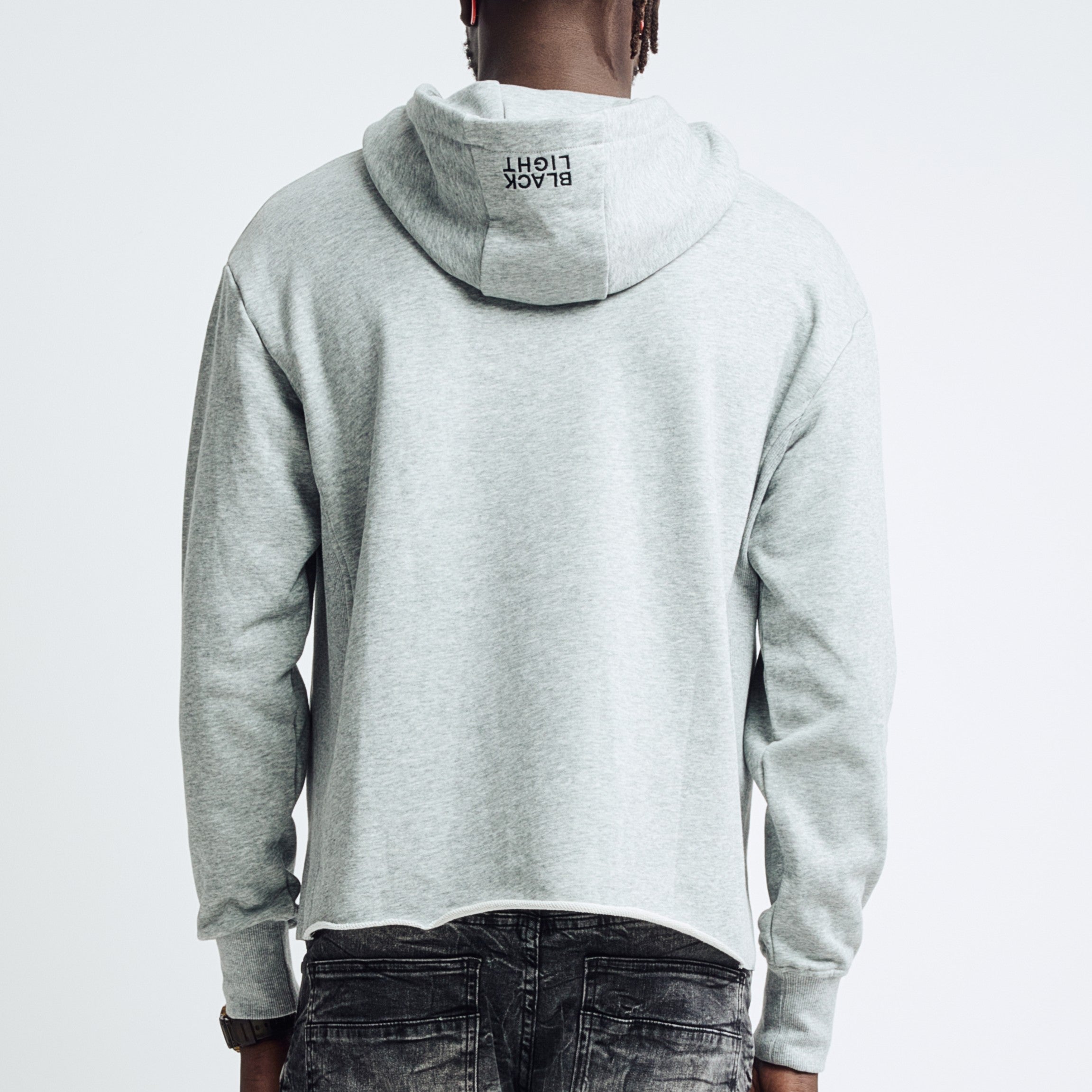 THE HOUND HOODIE - HEATHER GREY