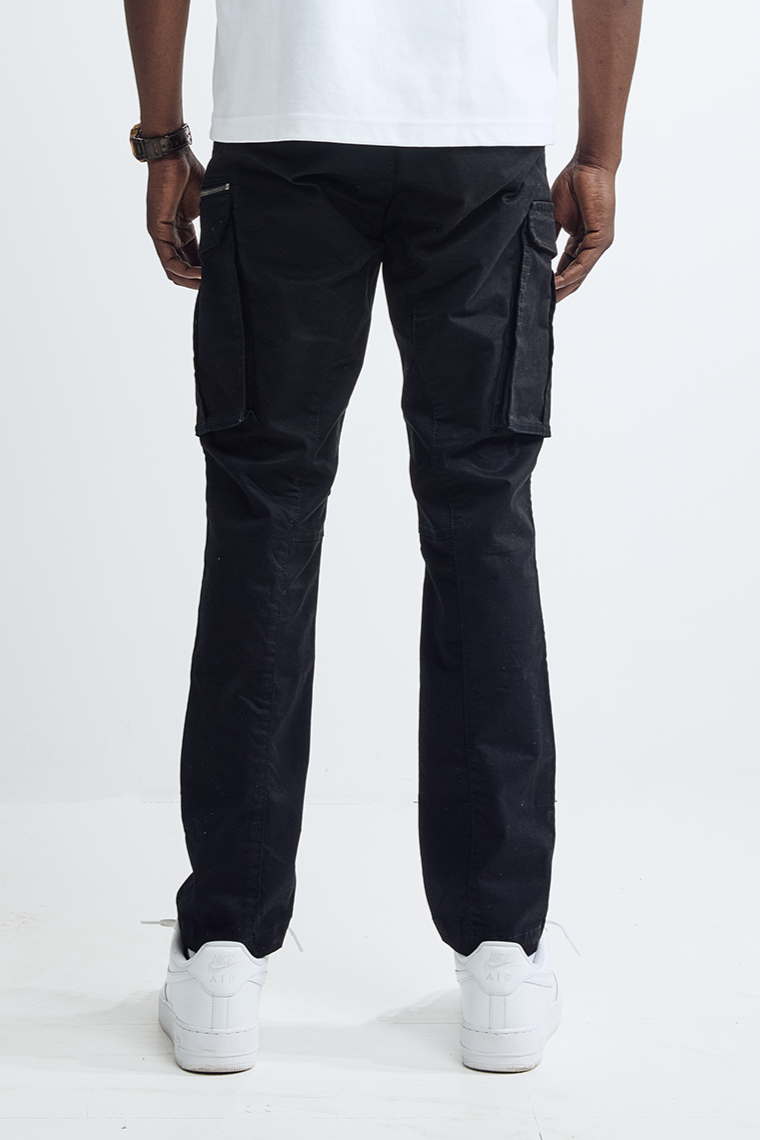 CARGO PANTS - BLACK