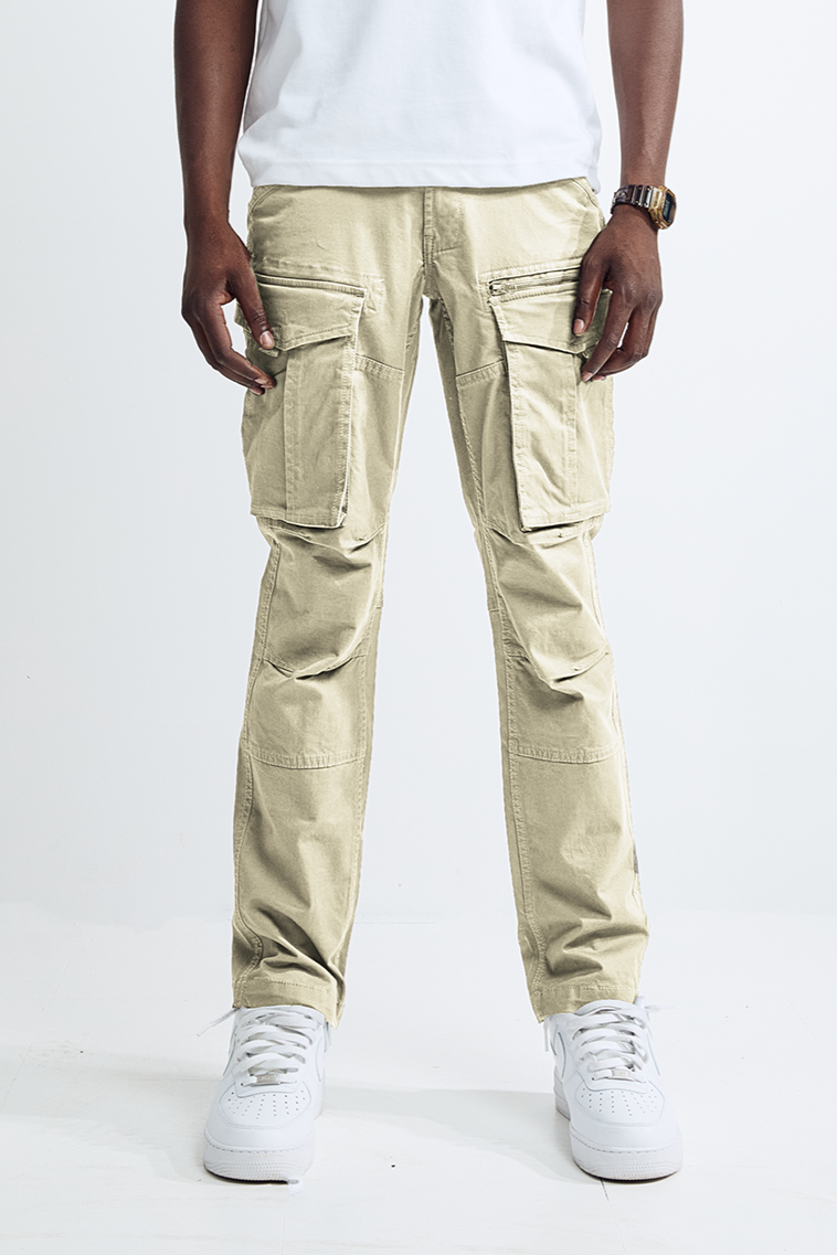 CARGO PANTS - KHAKI
