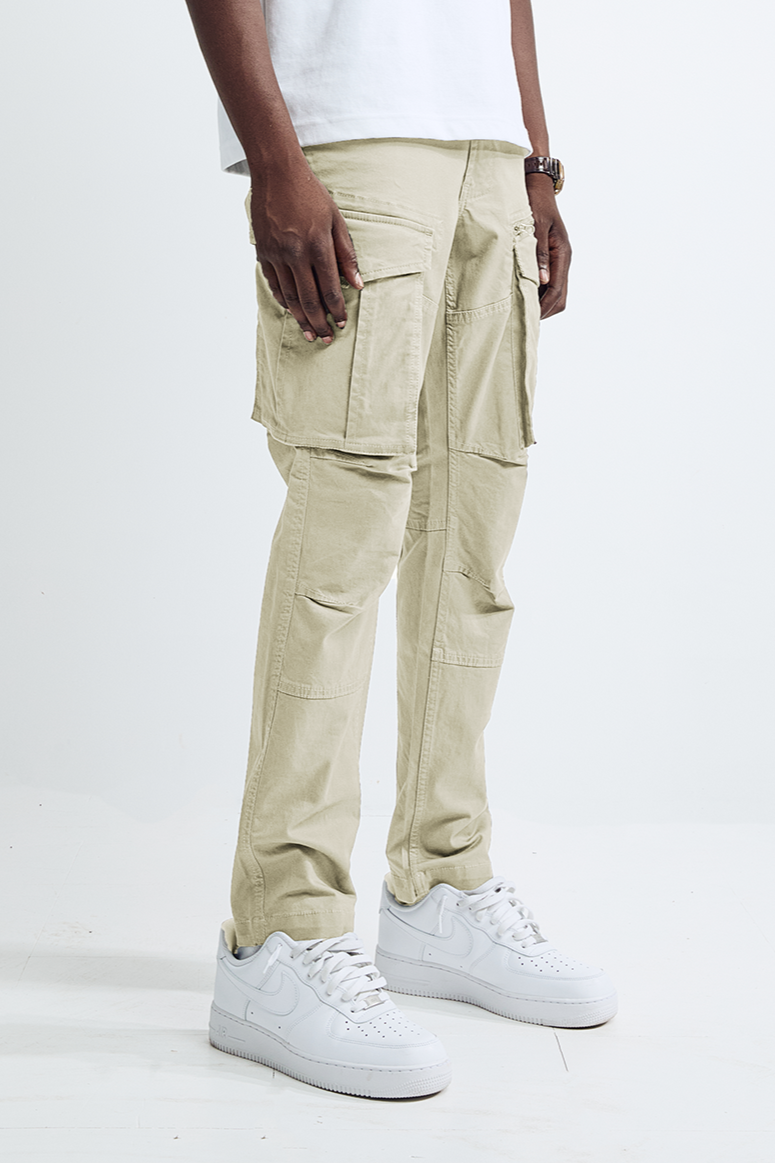 CARGO PANTS - KHAKI