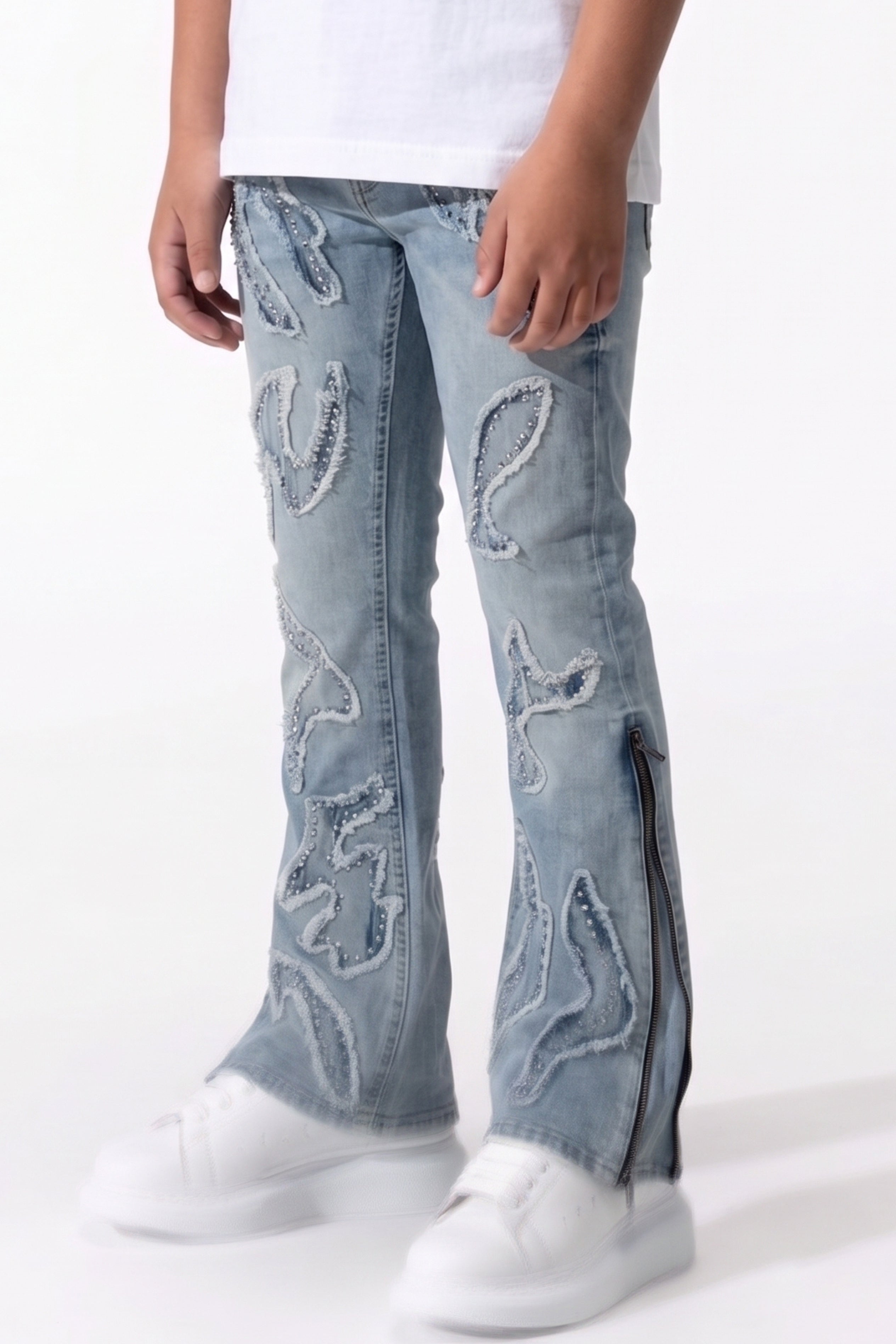 BOY'S META JEANS - LIGHT VINTAGE