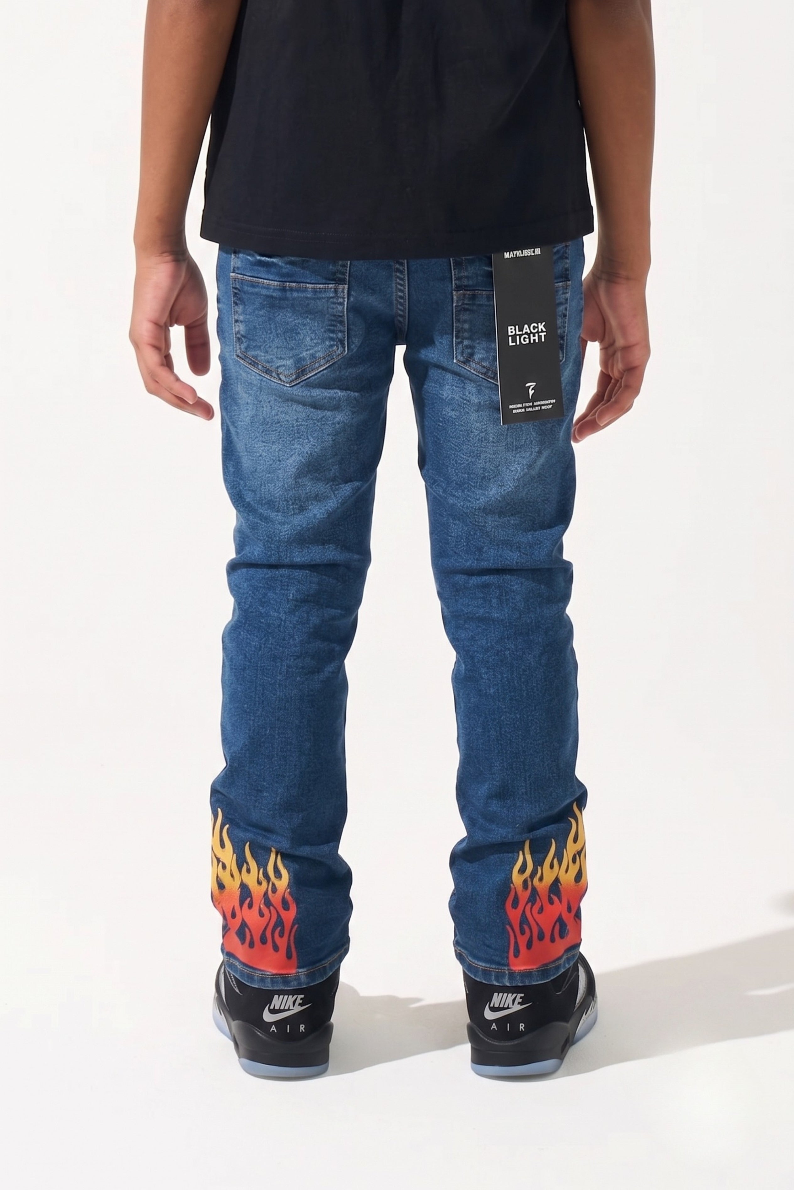 BOY'S FIERY JEANS - MEDIUM BLUE