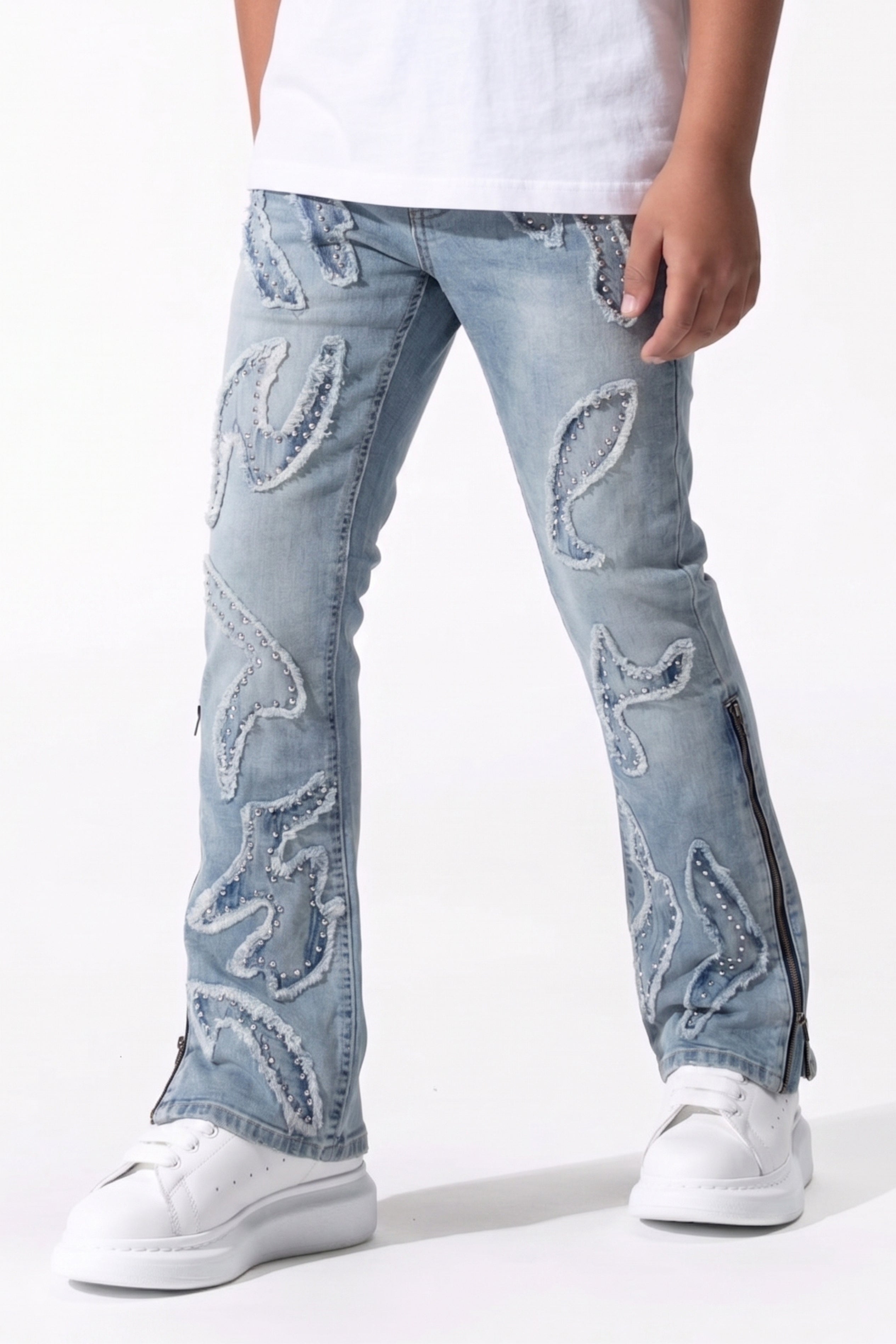 BOY'S META JEANS - LIGHT VINTAGE