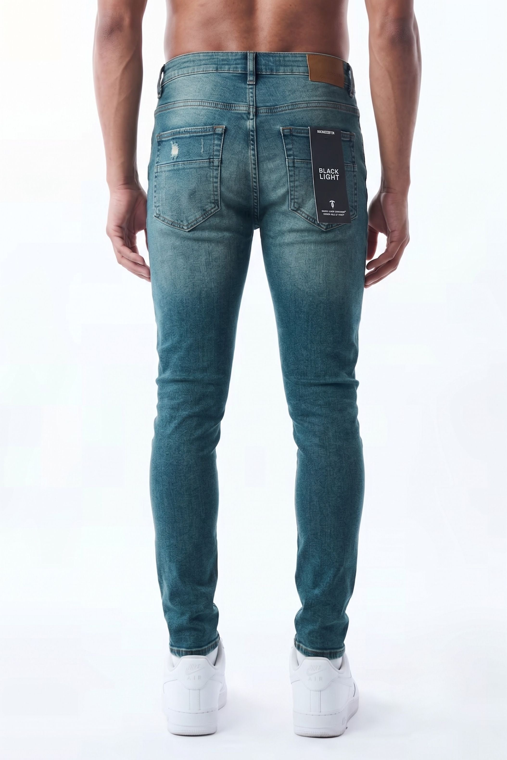 SLIM STRAIGHT JEAN - ANTIQUE