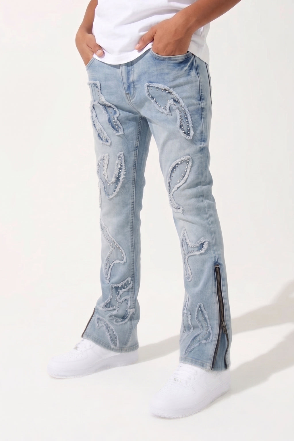 BOY'S META JEANS - LIGHT VINTAGE