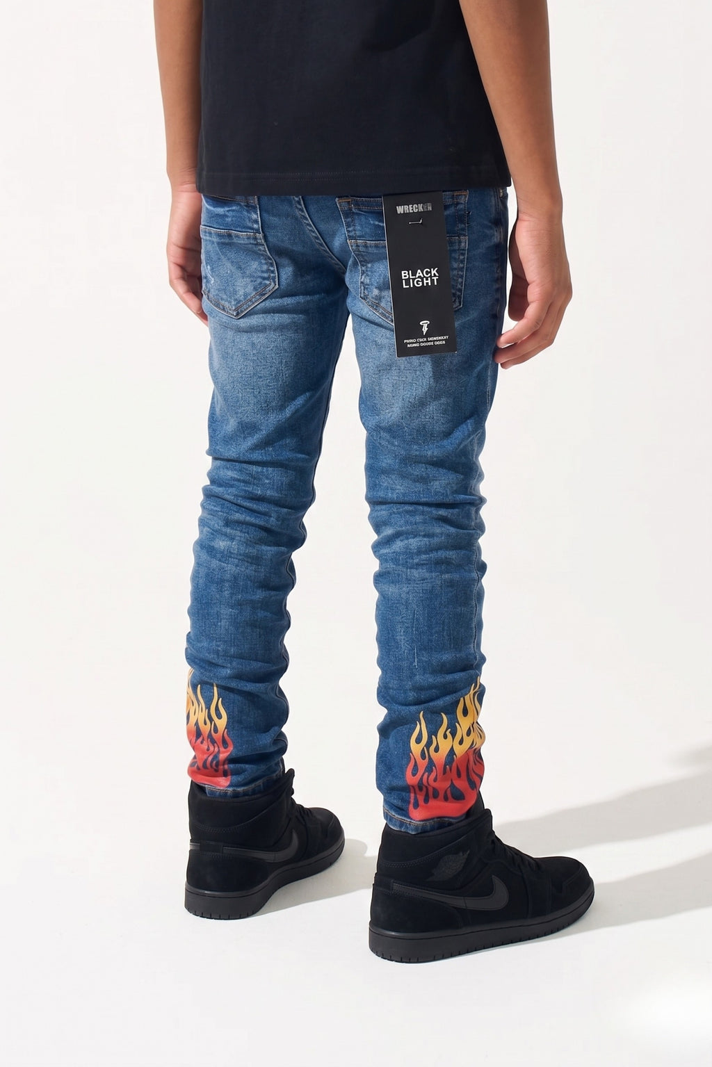 BOY'S FIERY JEANS - MEDIUM BLUE