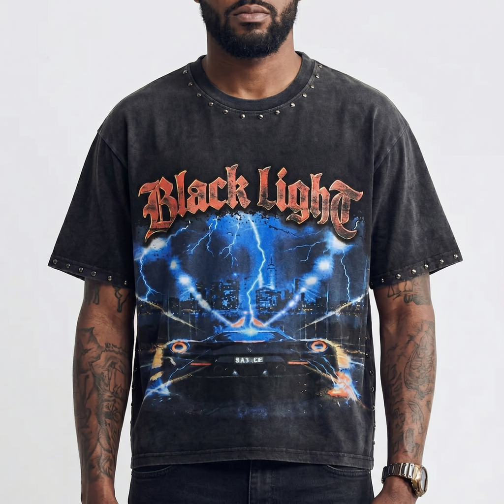 RACING TEE - BLACK