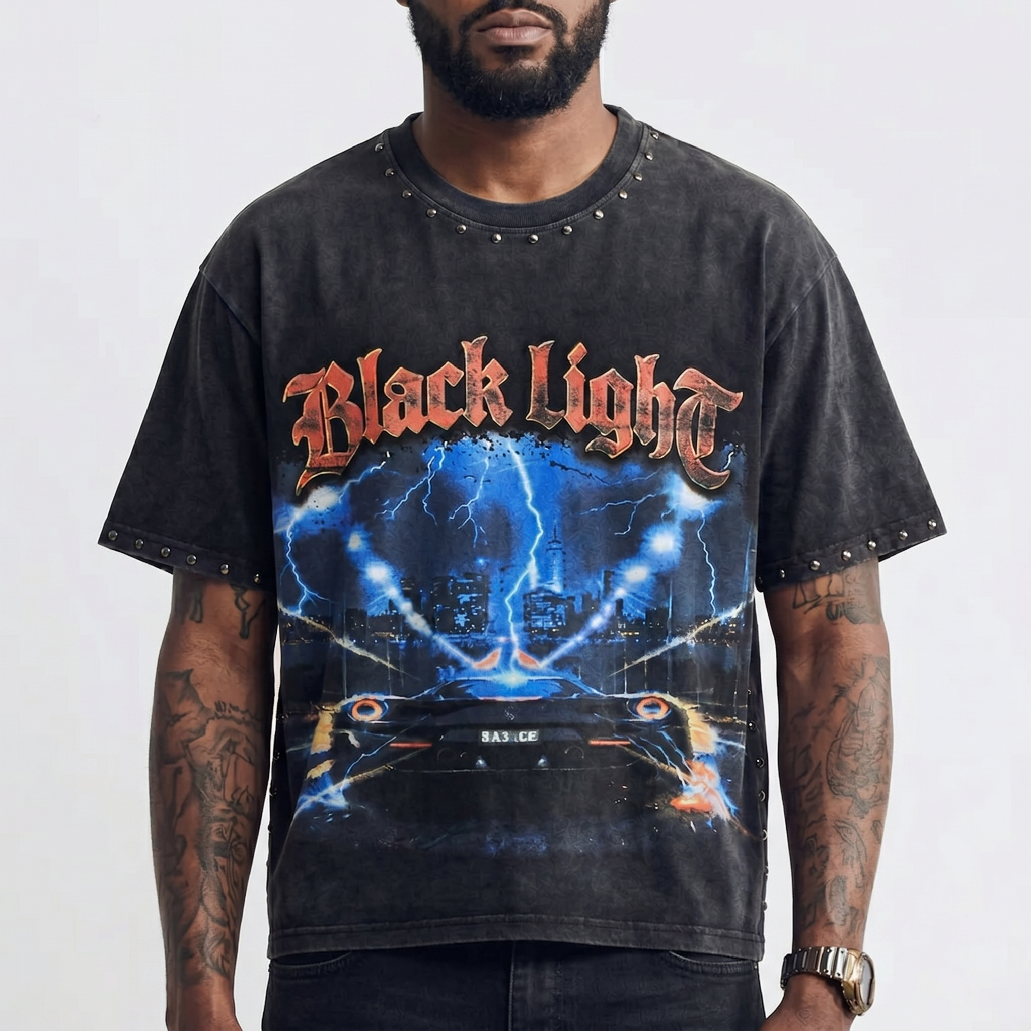 RACING TEE - BLACK