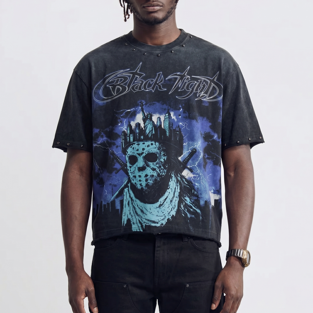 LIBERTY TEE - CHARCOAL