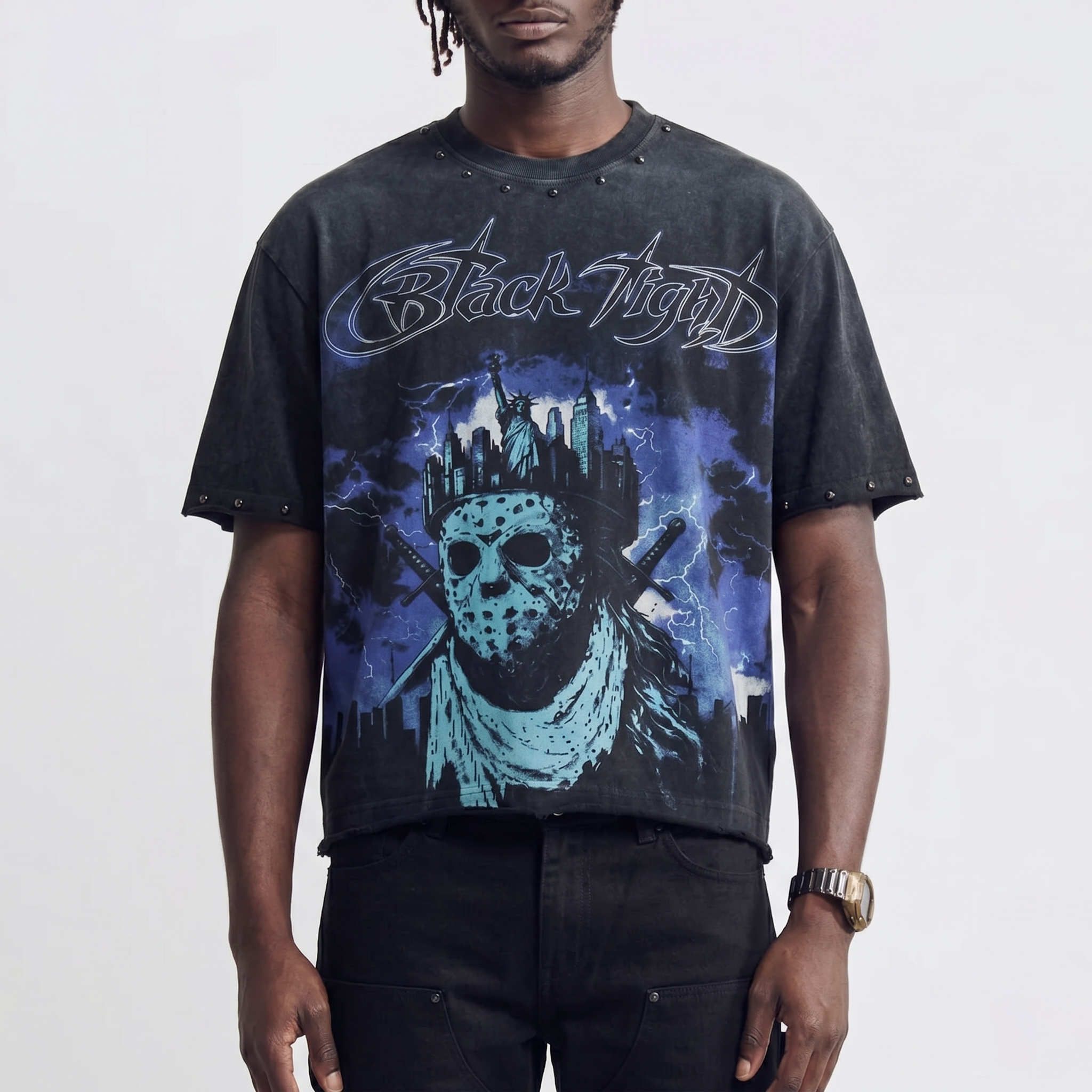LIBERTY TEE - CHARCOAL