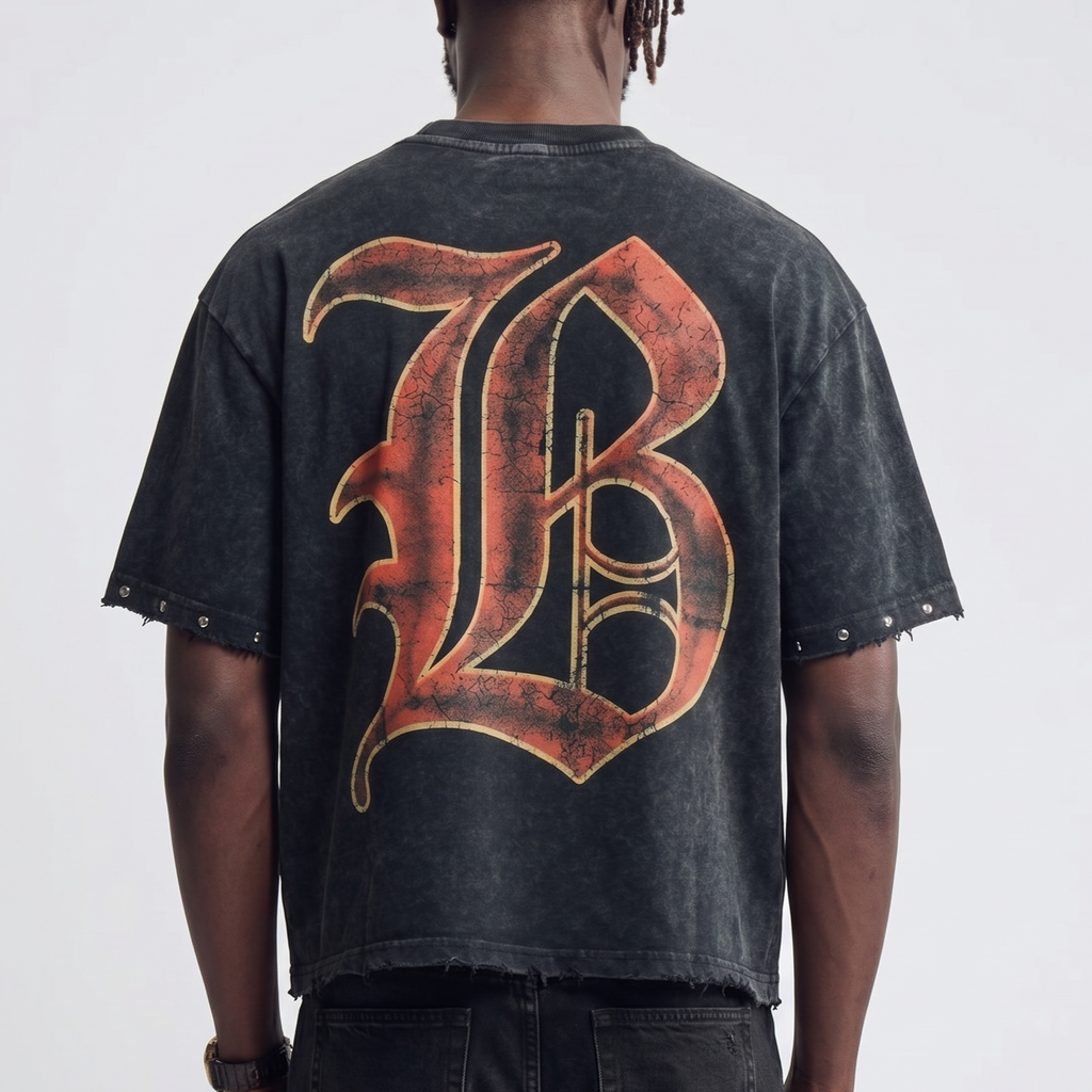 RACING TEE - BLACK