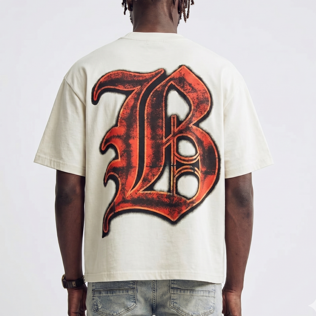 PORCHE TEE - CREAM