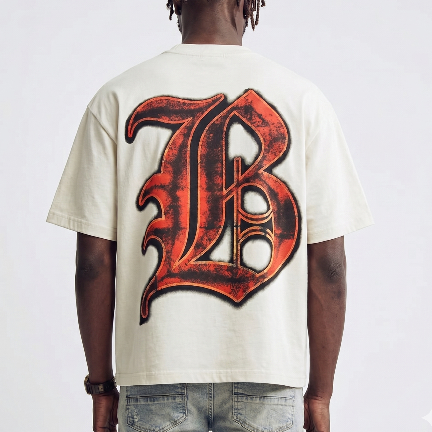 PORCHE TEE - CREAM