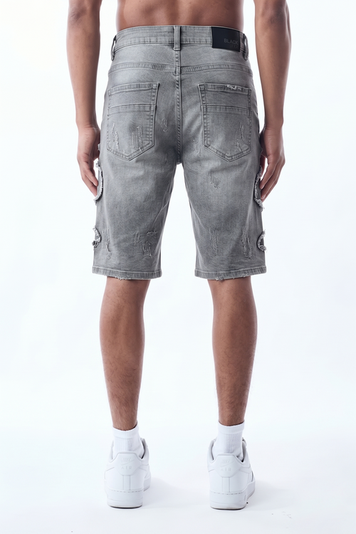 ASCENT SHORTS - LIGHT GREY