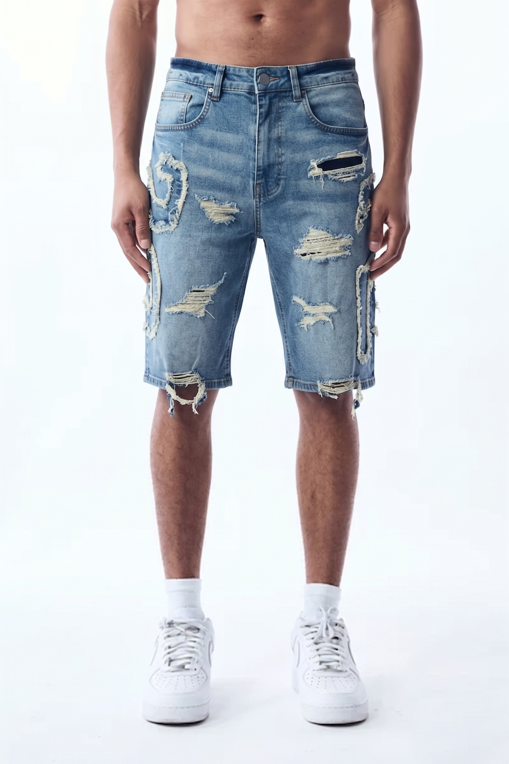 ASCENT SHORTS - TINT BLUE