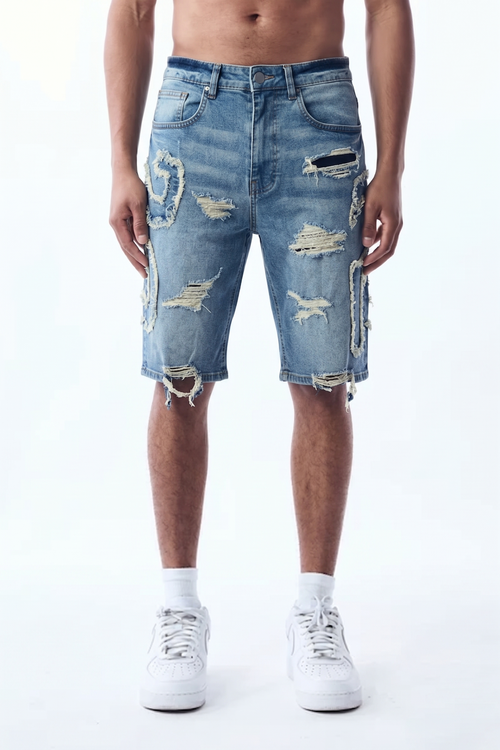 ASCENT SHORTS - TINT BLUE
