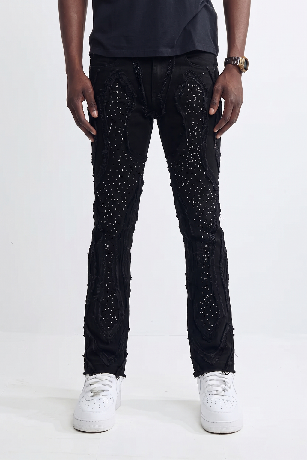 FEARLESS JEANS - JET BLACK