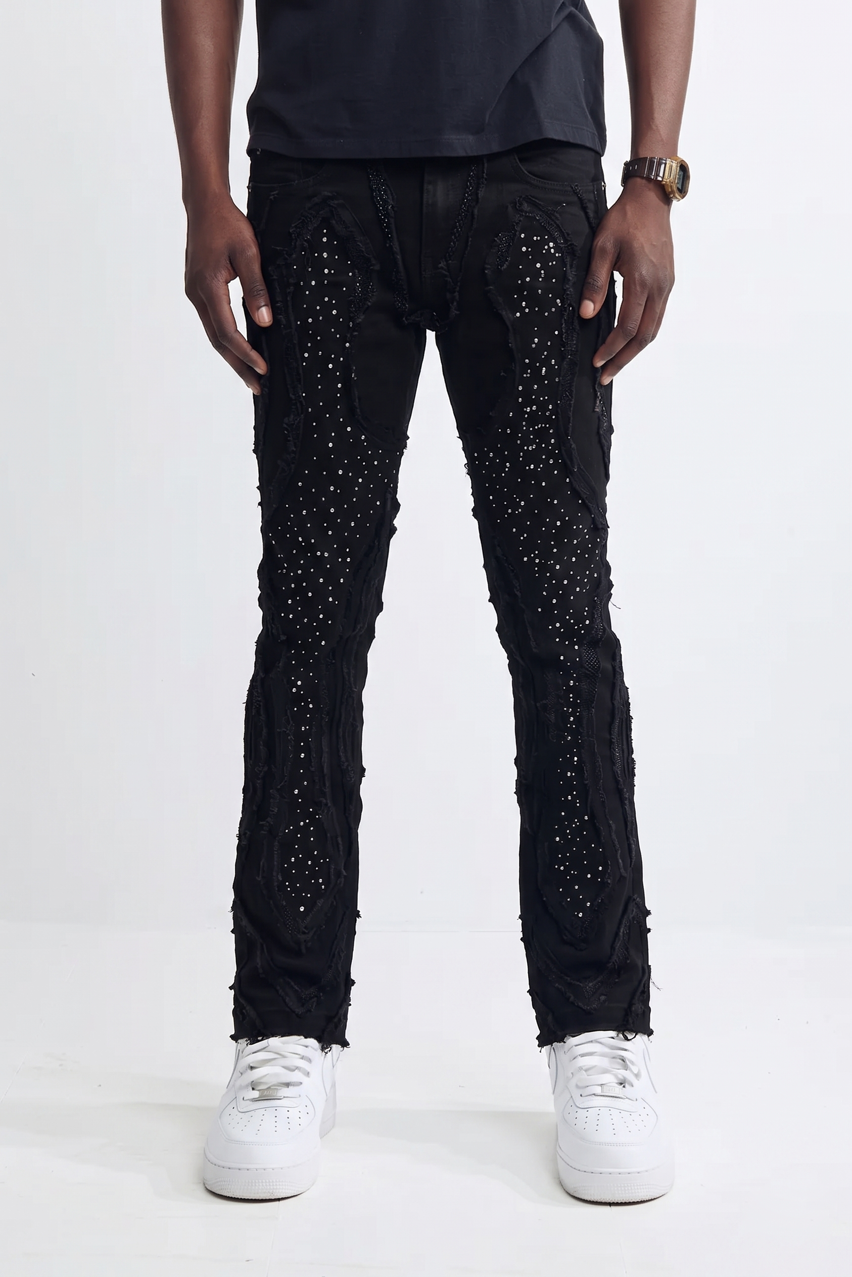 FEARLESS JEANS - JET BLACK