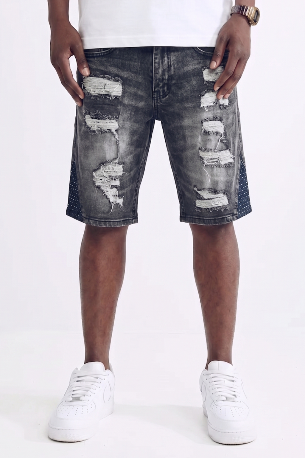 STARRY SHORTS - CEMENT GREY