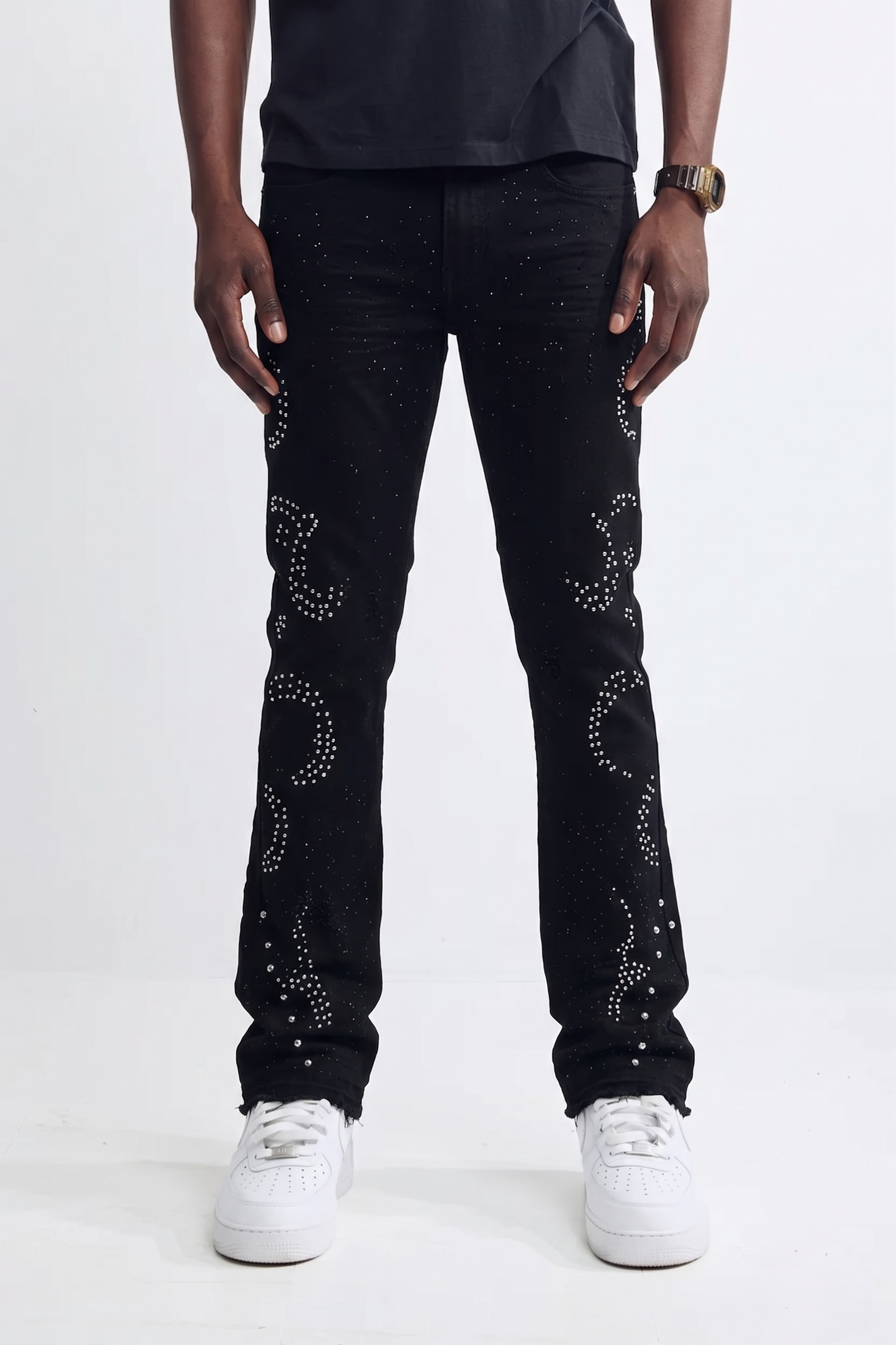 GLORY JEANS - JET BLACK