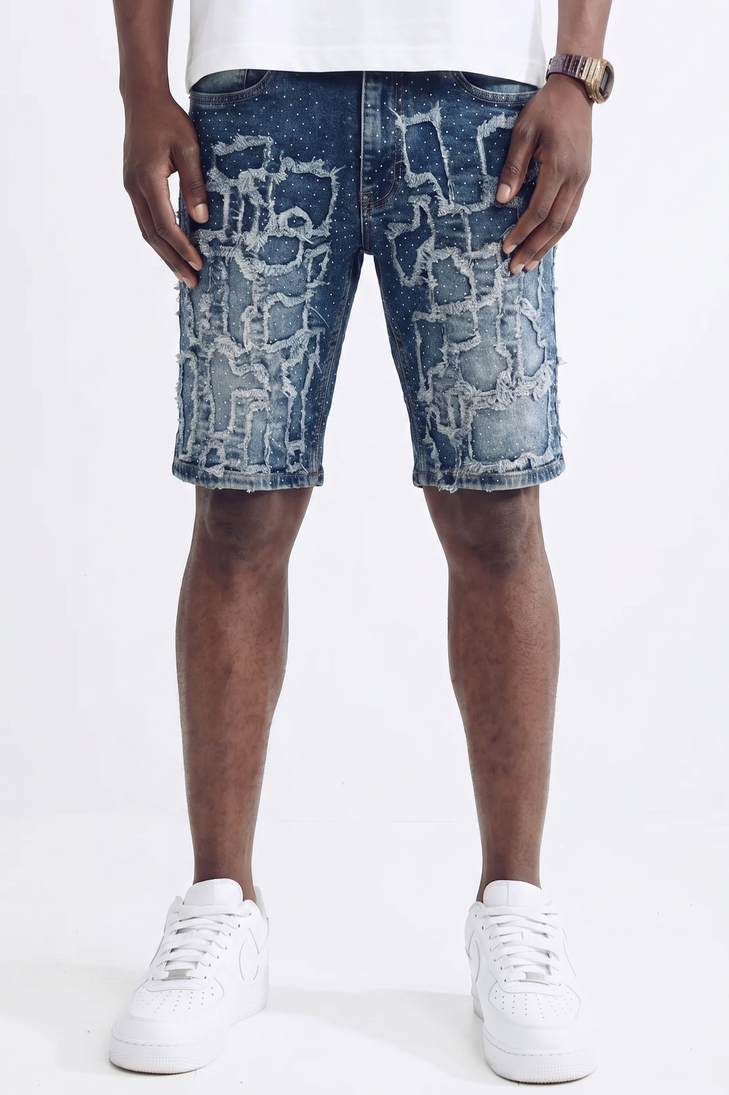 ISLAND SHORTS - DARK BLUE