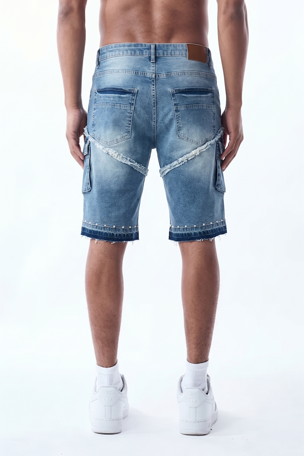 GROOVY SHORTS - ICE BLUE
