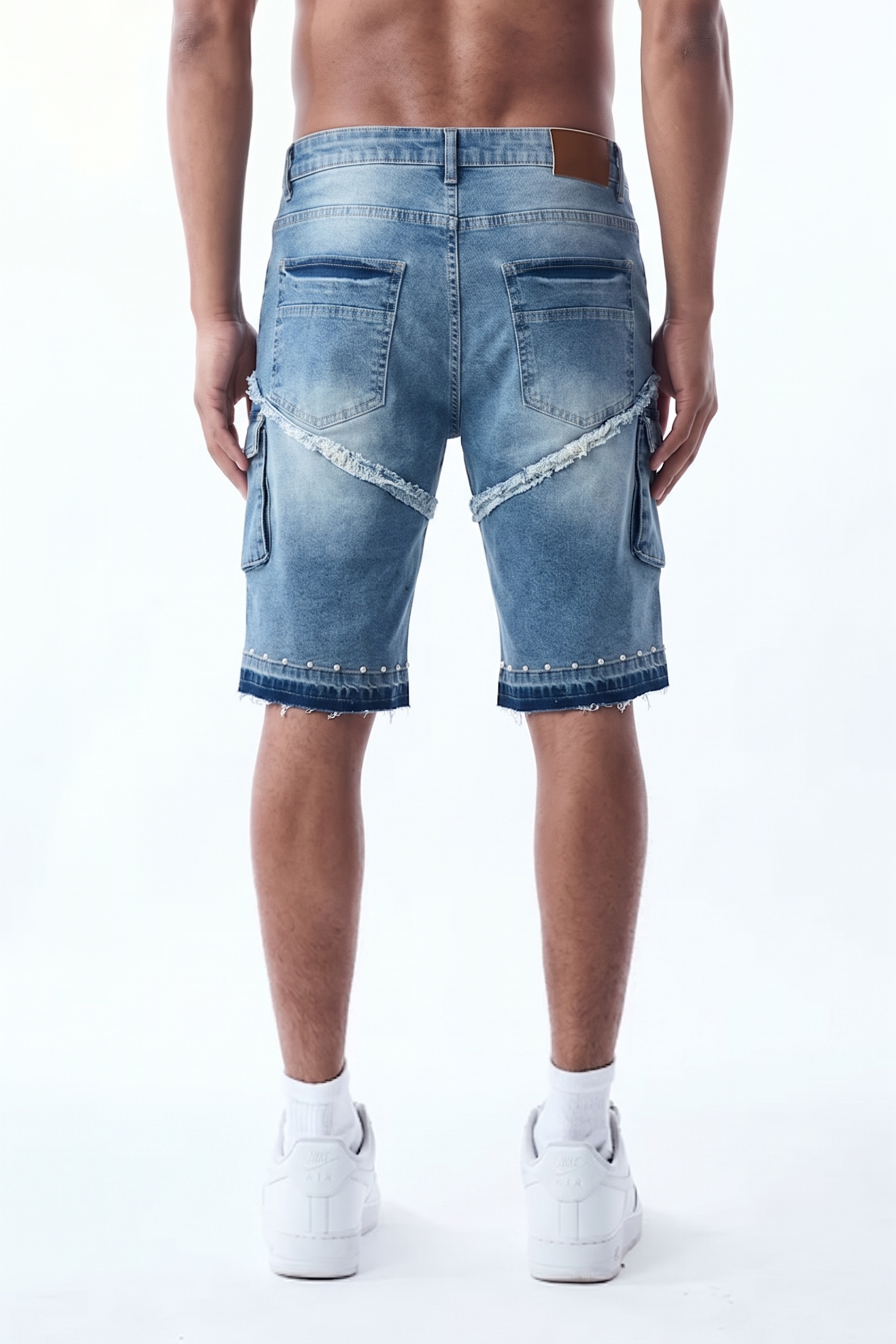 GROOVY SHORTS - ICE BLUE