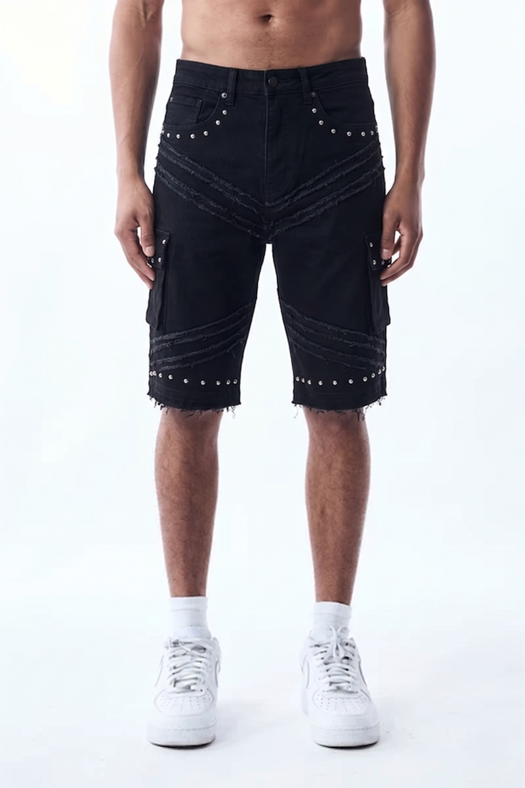 GROOVY SHORTS - JET BLACK