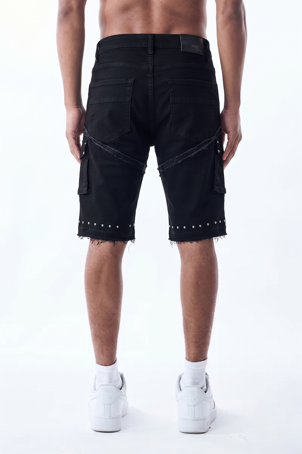 GROOVY SHORTS - JET BLACK
