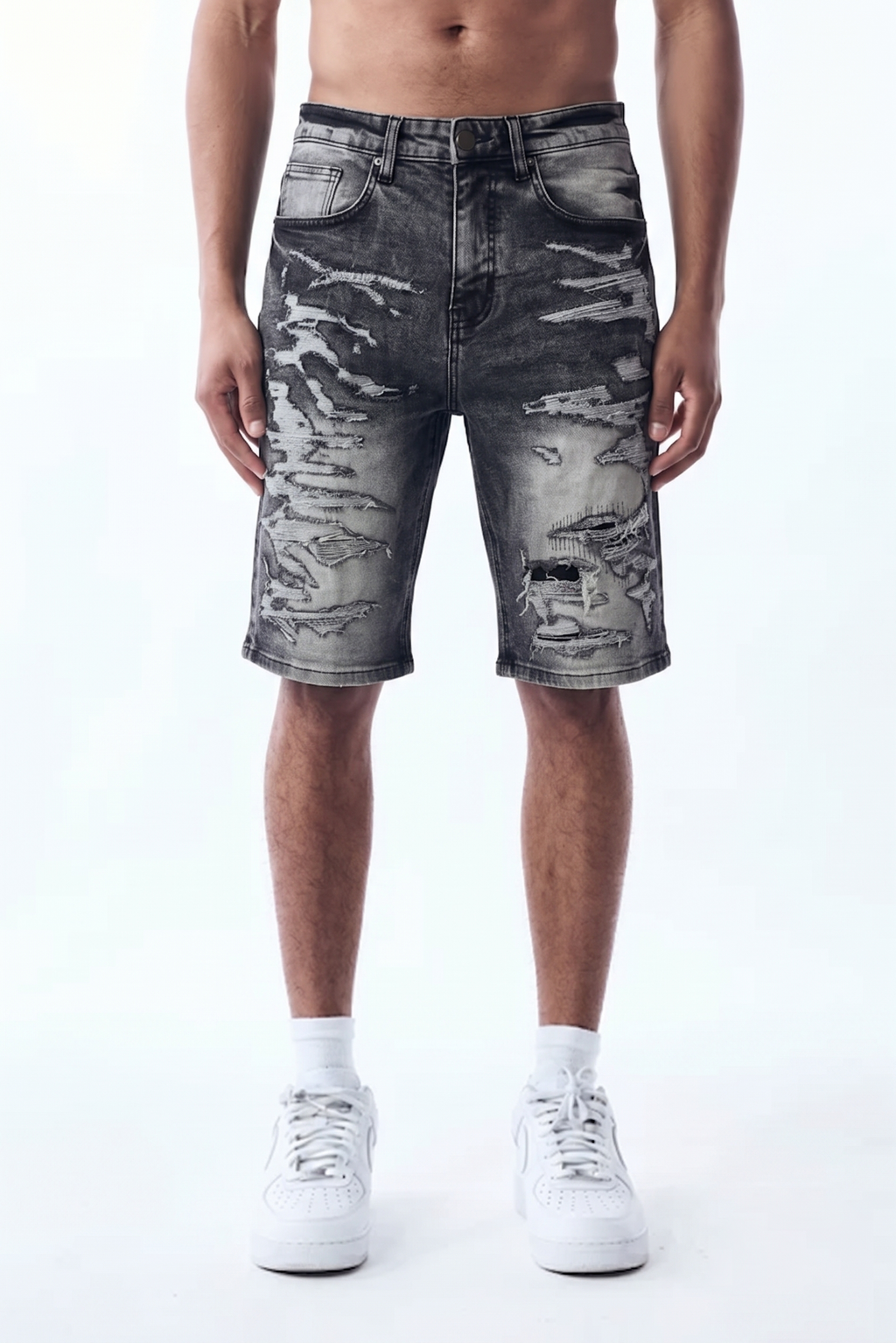 ESSENTIAL SHORTS - GREY