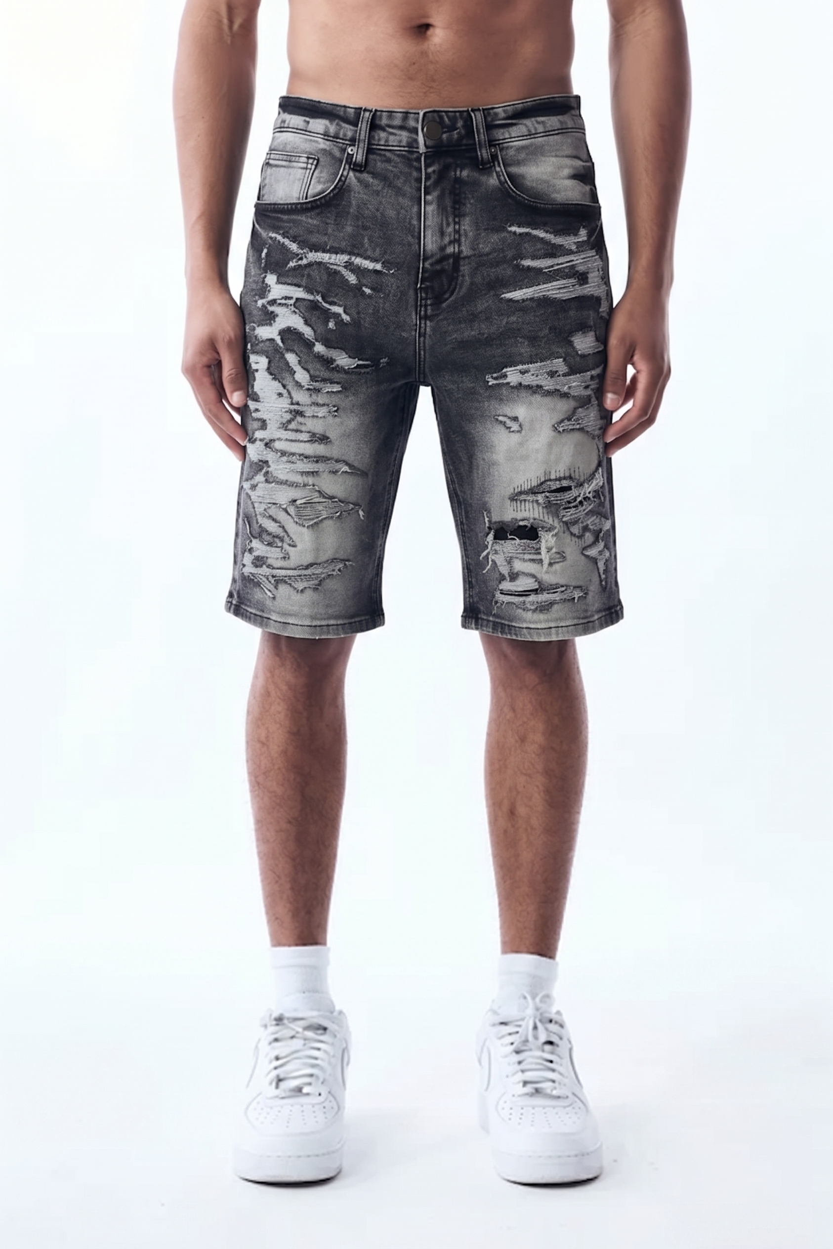 ESSENTIAL SHORTS - GREY