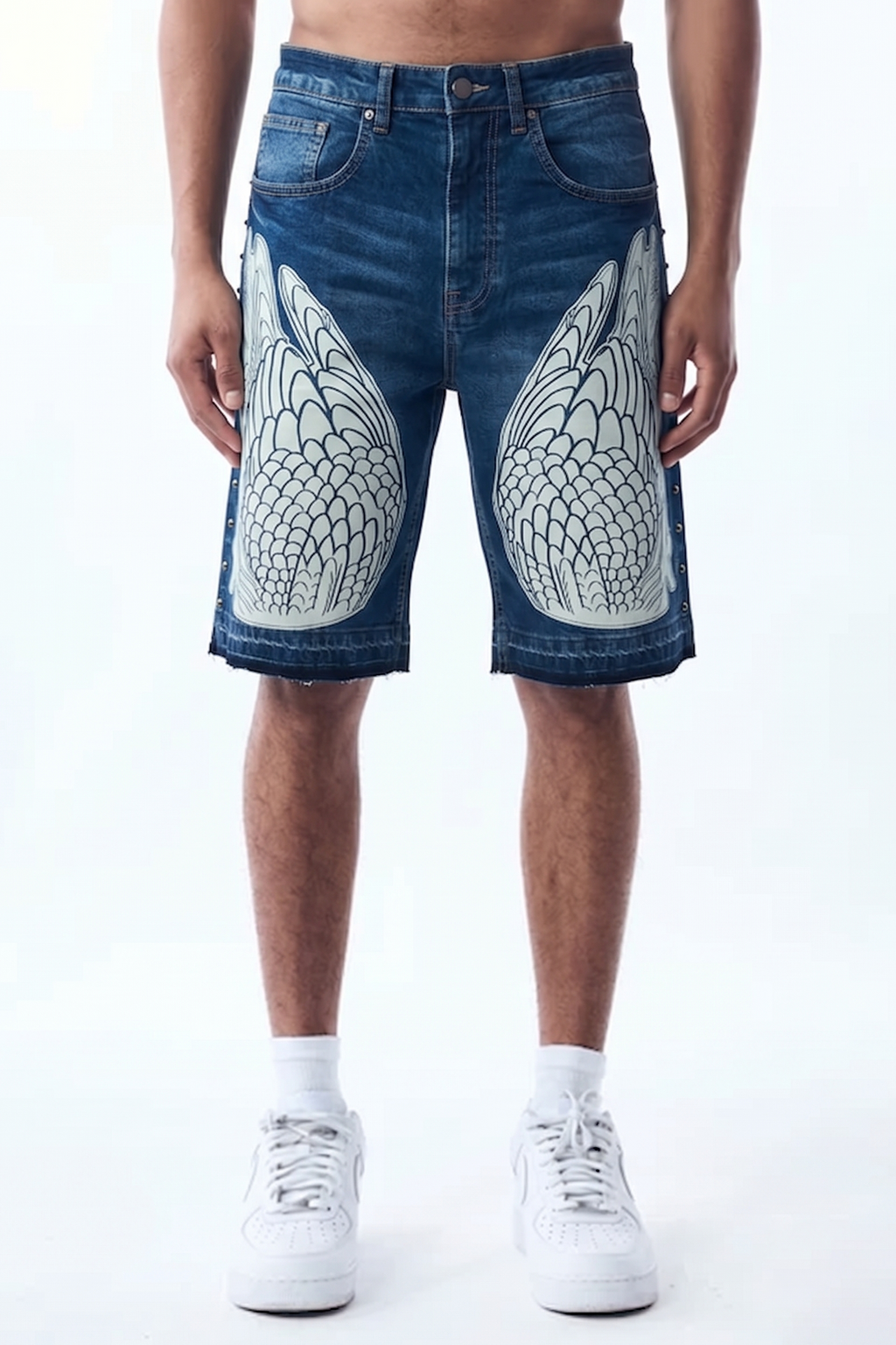WING SHORTS - BLUE